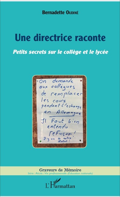 Une directrice raconte - Oudine