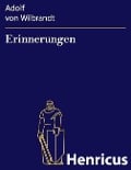 Cover-Bild zum Titel 'Erinnerungen' von 'Adolf von Wilbrandt'