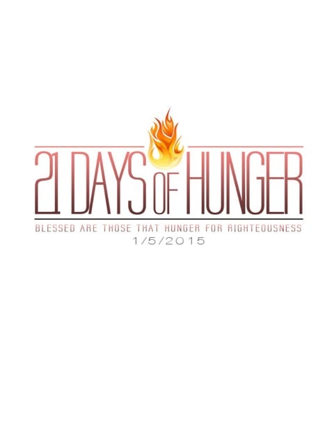 21 Days of Hunger 2015 - The Mission Church Staff