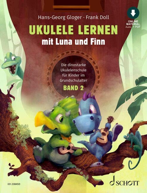 Ukulele lernen mit Luna und Finn 2 - Hans-Georg Gloger, Frank Doll