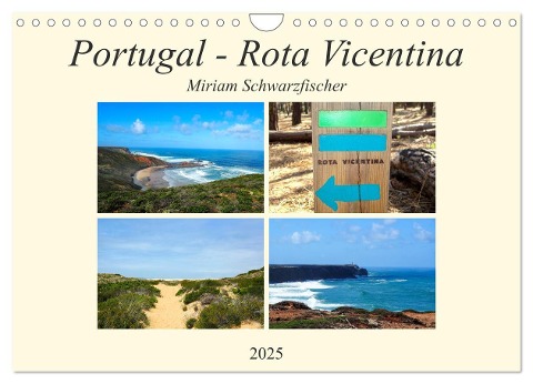 Portugal - Rota Vicentina (Wandkalender 2025 DIN A4 quer), CALVENDO Monatskalender - Fotografin Miriam Schwarzfischer