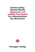 Cover-Bild zum Titel 'Hegemonie und radikale Demokratie' von 'Ernesto Laclau, Chantal Mouffe'