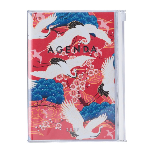 MARK'S 2026/27 Diary B6 Japan  // Birds Red - 