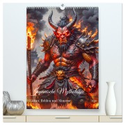 Japanische Mythologie - Götter, Helden und Monster (hochwertiger Premium Wandkalender 2026 DIN A2 hoch), Kunstdruck in Hochglanz - Sell Pixs:Sell