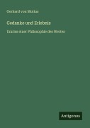 Cover-Bild zum Titel 'Gedanke und Erlebnis' von 'Gerhard Von Mutius'