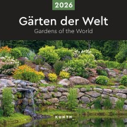 Gärten der Welt - KUNTH Broschurkalender 2026 - 