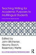 Cover-Bild zum Titel 'Teaching Writing for Academic Purposes to Multilingual Students' von ''