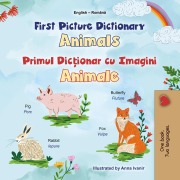 Cover-Bild zum Titel 'Primul Dictionary cu Imagini Animale (English Romanian Bilingual Collection)' von 'Kidkiddos Books'