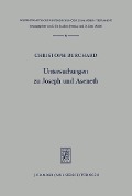 Cover-Bild zum Titel 'Untersuchungen zu Joseph und Aseneth' von 'Christoph Burchard'