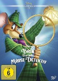 Cover-Bild zum Titel 'Basil, der grosse Mäuse Detektiv' von 'Peter Young, Vance Gerry, Steve Hulett, Ron Clements, John Musker'