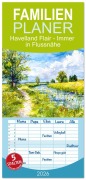 Cover-Bild zum Titel 'Familienplaner 2026 - Havelland Flair - Immer in Flussnähe mit 5 Spalten (Wandkalender, 21 x 45 cm) CALVENDO' von 'Anja Frost'