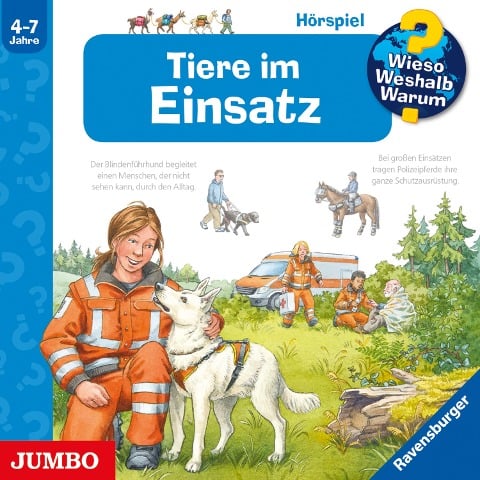 Tiere im Einsatz [Wieso? Weshalb? Warum? Folge 16] - Andrea Erne, Ute Simon