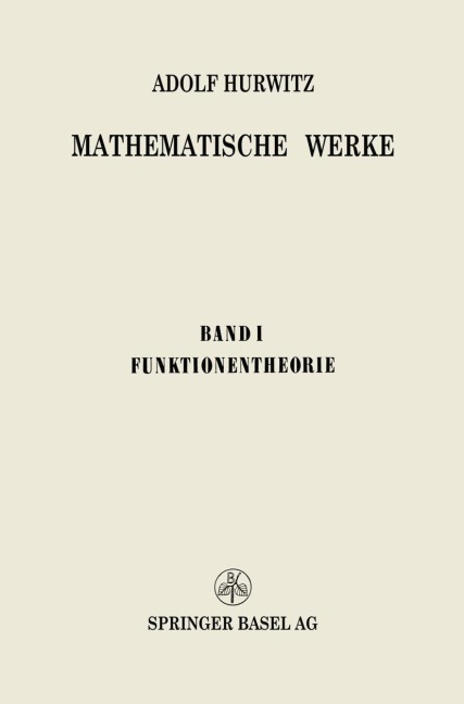 Mathematische Werke - Adolf Hurwitz, Na Eidgenössische Technische Hochschule, George Pólya
