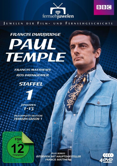 Paul Temple (Staffel 1 / Folgen 1-13) - Francis Durbridge, Derrick Sherwin, John Tully, Jeremy Burnham, Bill Strutton