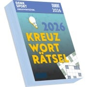 Cover-Bild zum Titel 'DUMONT - Kreuzworträtsel 2026 Tagesabreißkalender, 11,8x15,9cm, Rate-Kalender mit Schwedenrätseln zum Entspannen, mit Aufsteller und perforierten Seiten' von ''
