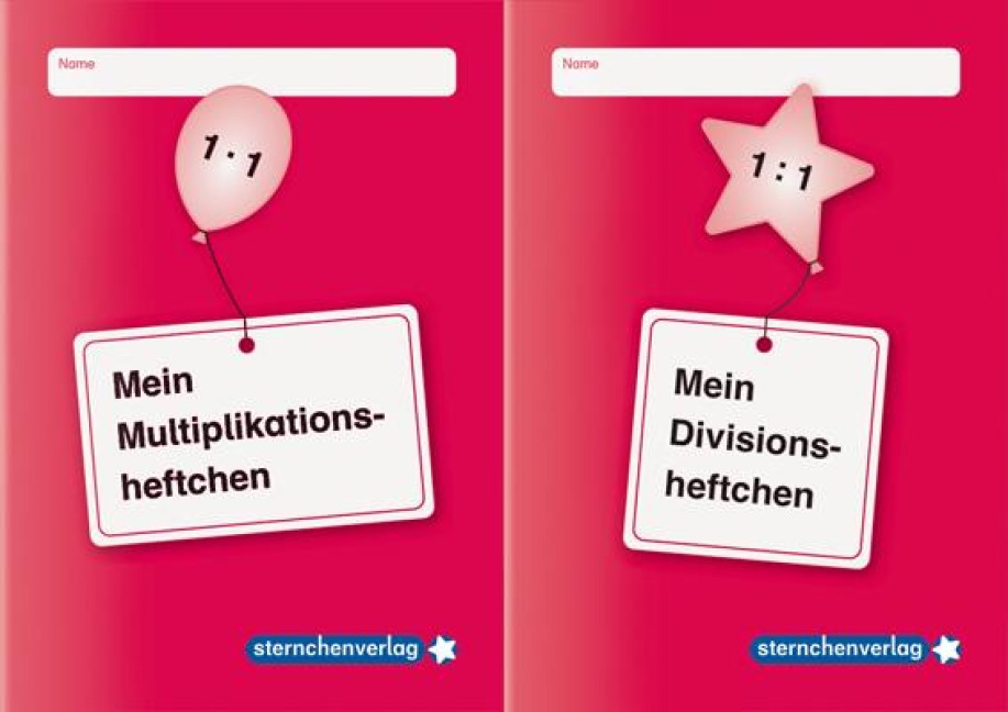 Mein Multiplikationsheftchen und mein Divisionsheftchen im Kombi - Katrin Langhans