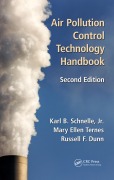 Cover-Bild zum Titel 'Air Pollution Control Technology Handbook' von 'Karl B. Schnelle Jr., Russell F. Dunn, Mary Ellen Ternes'