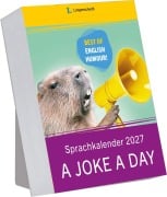 Cover-Bild zum Titel 'Langenscheidt Sprachkalender A Joke a Day 2027' von ''