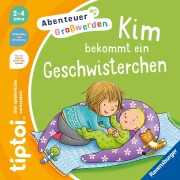 Cover-Bild zum Titel 'tiptoi® Abenteuer Großwerden - Kim bekommt ein Geschwisterchen' von 'Sandra Grimm'