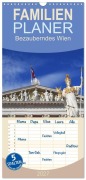 Cover-Bild zum Titel 'Familienplaner 2027 - Bezauberndes Wien mit 5 Spalten (Wandkalender, 21 x 45 cm) CALVENDO' von 'Gisela Kruse'