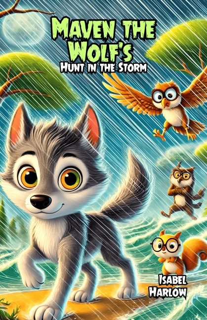 Maven the Wolf's Hunt in the Storm - Isabel Harlow