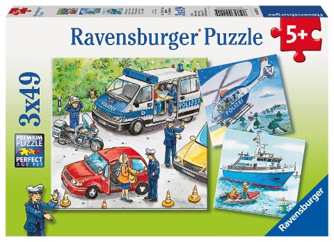 Ravensburger Puzzle. Polizeieinsatz - 
