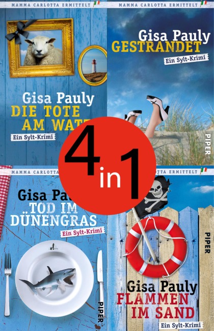 Bundle: Mamma Carlotta 1 bis 4 - Gisa Pauly