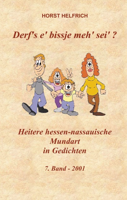 Derf`s e`bissje meh`sei`? - Horst Helfrich