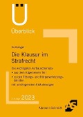 Cover-Bild zum Titel 'Die Klausur im Strafrecht' von 'Sascha Holznagel'