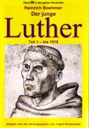 Cover-Bild zum Titel 'Der junge Luther - Teil 1 - bis 1518' von 'Heinrich Boehmer'