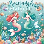 Cover-Bild zum Titel 'Meerjungfrauen-Malbuch mit 55 Fantasievollen Ausmalvorlagen für Mädchen!' von 'S&L Inspirations Lounge'