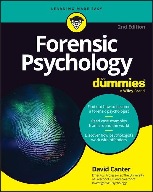 Forensic Psychology for Dummies - David V Canter