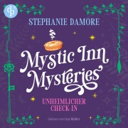 Cover-Bild zum Titel 'Unheimlicher Check-in | Ein Cosy Crime Fantasy Hörbuch' von 'Stephanie Damore'