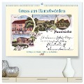 Gruss aus Hamelwörden - Kehdingens schönstes Dorf in alten Ansichten (hochwertiger Premium Wandkalender 2025 DIN A2 quer), Kunstdruck in Hochglanz - Henning von Löwis of Menar