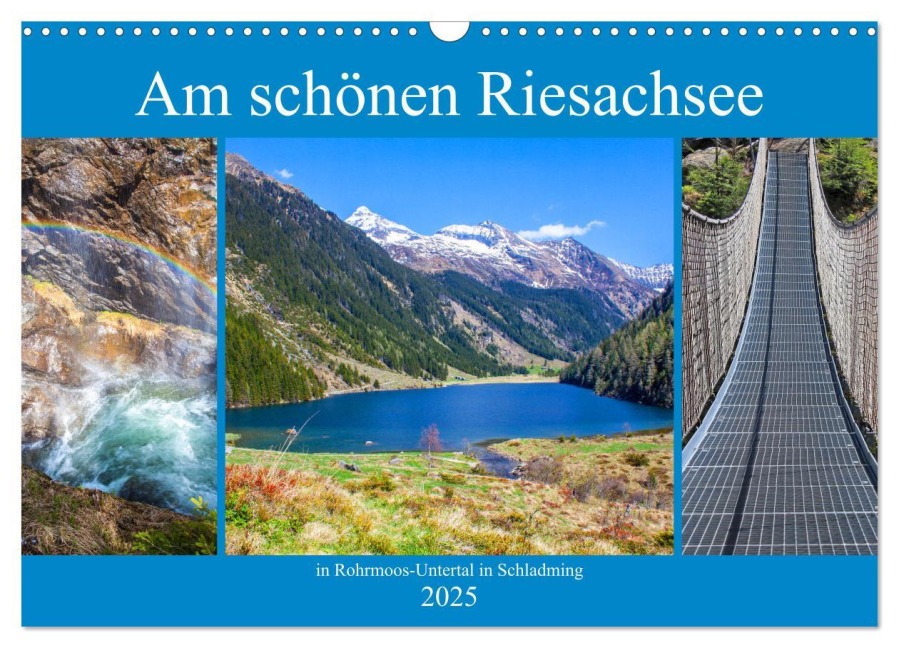 Am schönen Riesachsee (Wandkalender 2025 DIN A3 quer), CALVENDO Monatskalender - Christa Kramer