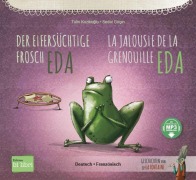 Cover-Bild zum Titel 'Der eifersüchtige Frosch Eda (Deutsch-Französisch)' von 'Tülin Koziko¿lu'