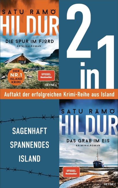 Die Hildur-Reihe Band 1-2: Die Spur im Fjord/ Das Grab im Eis (2in1-Bundle) Die Nr. 1 Bestseller-Reihe aus Island. 2 Krimis in einem Band - Satu Rämö