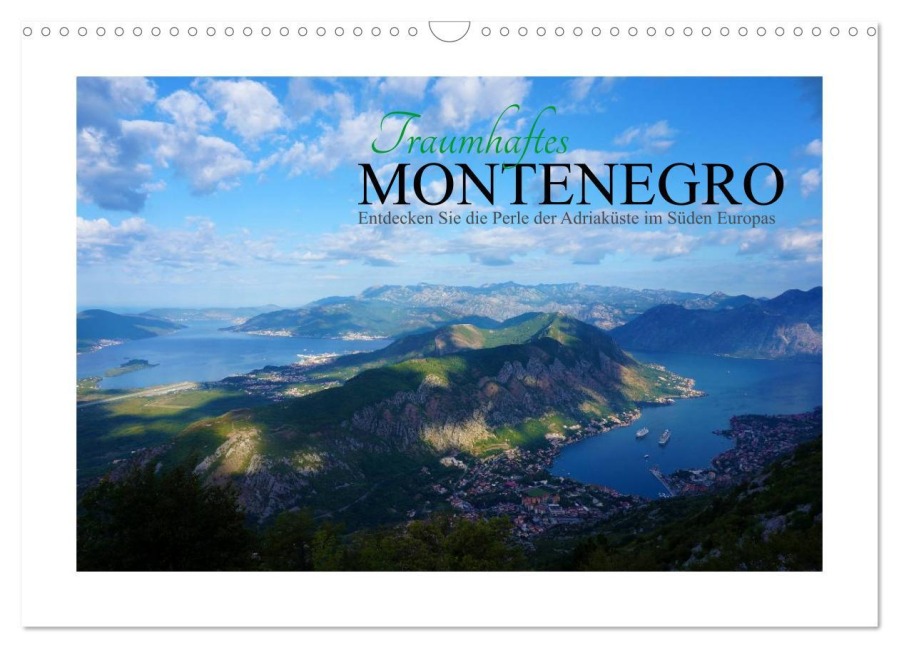 Traumhaftes Montenegro - Entdecken Sie die Perle der Adria im Süden Europas (Wandkalender 2026 DIN A3 quer), CALVENDO Monatskalender - Sb Informationsdesign