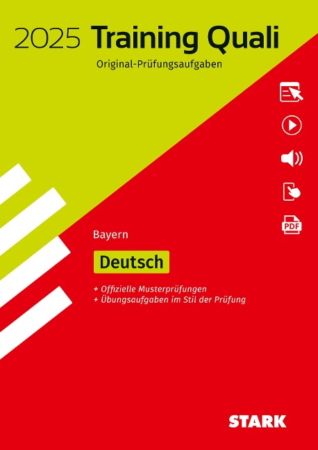 STARK Training Abschlussprüfung Quali Mittelschule 2025 - Deutsch 9. Klasse - Bayern - 