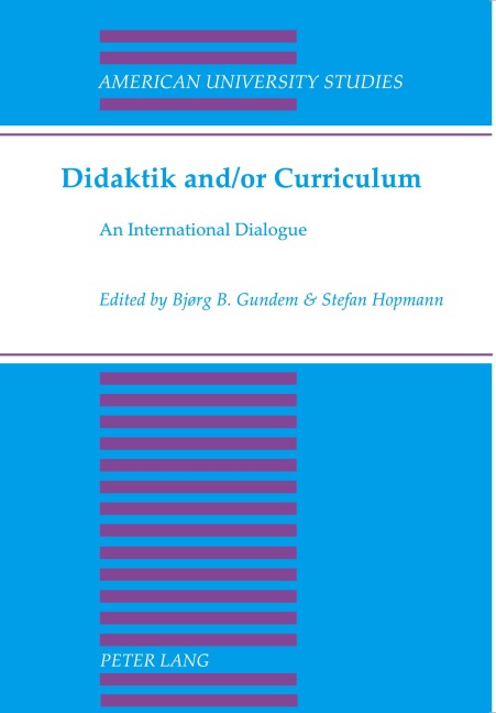 Didaktik and/or Curriculum - 