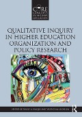Cover-Bild zum Titel 'Qualitative Inquiry in Higher Education Organization and Policy Research' von ''