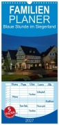 Cover-Bild zum Titel 'Familienplaner 2027 - Blaue Stunde im Siegerland mit 5 Spalten (Wandkalender, 21 x 45 cm) CALVENDO' von 'Schneider Foto Alexander Schneider'