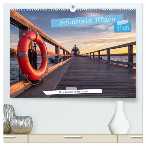 Sehnsucht Rügen (hochwertiger Premium Wandkalender 2025 DIN A2 quer), Kunstdruck in Hochglanz - Mario Koch Fotografie
