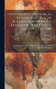 Cover-Bild zum Titel 'Continuation Des Pensées Diverses, Écrites À Un Docteur De Sorbonne, À L'occasion De La Comete Qui Parut Dec. 1680; Ou Réponse À Plusieurs Dificultez' von 'Pierre Bayle'