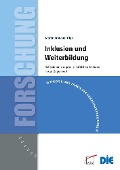Cover-Bild zum Titel 'Inklusion und Weiterbildung' von ''