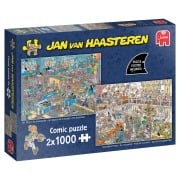 Cover-Bild zum Titel 'Jan van Haasteren - Das Renovierungsprojekt & Der Baumarkt (2x1000 Teile)' von ''