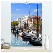 Cover-Bild zum Titel 'Oldenburg am Wasser (hochwertiger Premium Wandkalender 2027 DIN A2 hoch), Kunstdruck in Hochglanz' von 'Erwin Renken'