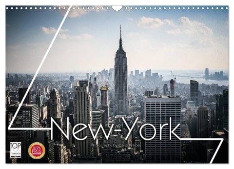 New York Shoots (Wandkalender 2025 DIN A3 quer), CALVENDO Monatskalender - Oliver Pinkoss Photostorys