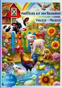 Cover-Bild zum Titel 'Vorlese-Malbuch Abenteuer auf dem Bauernhof' von 'Nicole Köhler'