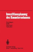 Cover-Bild zum Titel 'Investitionsplanung des Bauunternehmens' von 'R. Gareis'